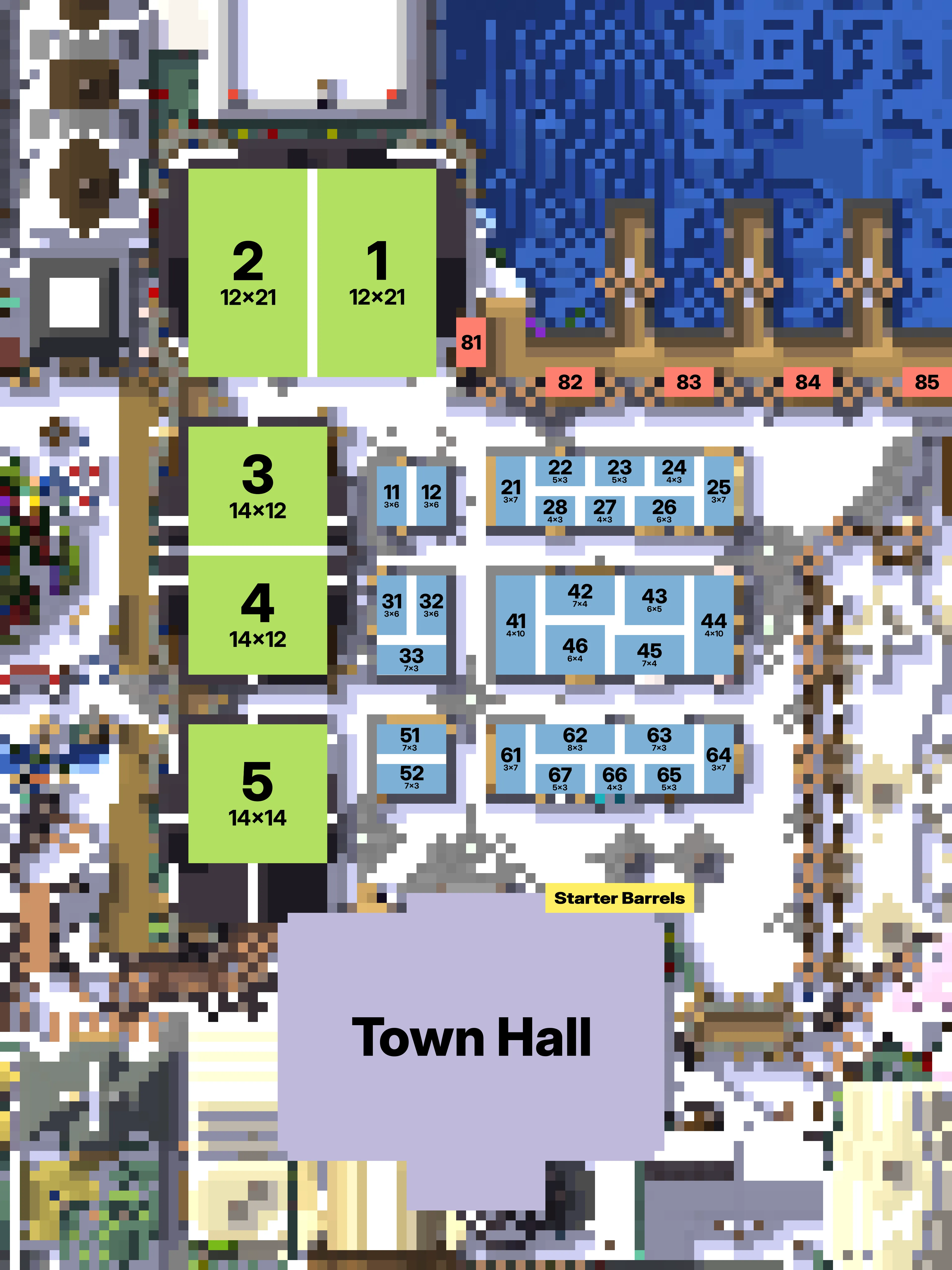 Map of Market Square